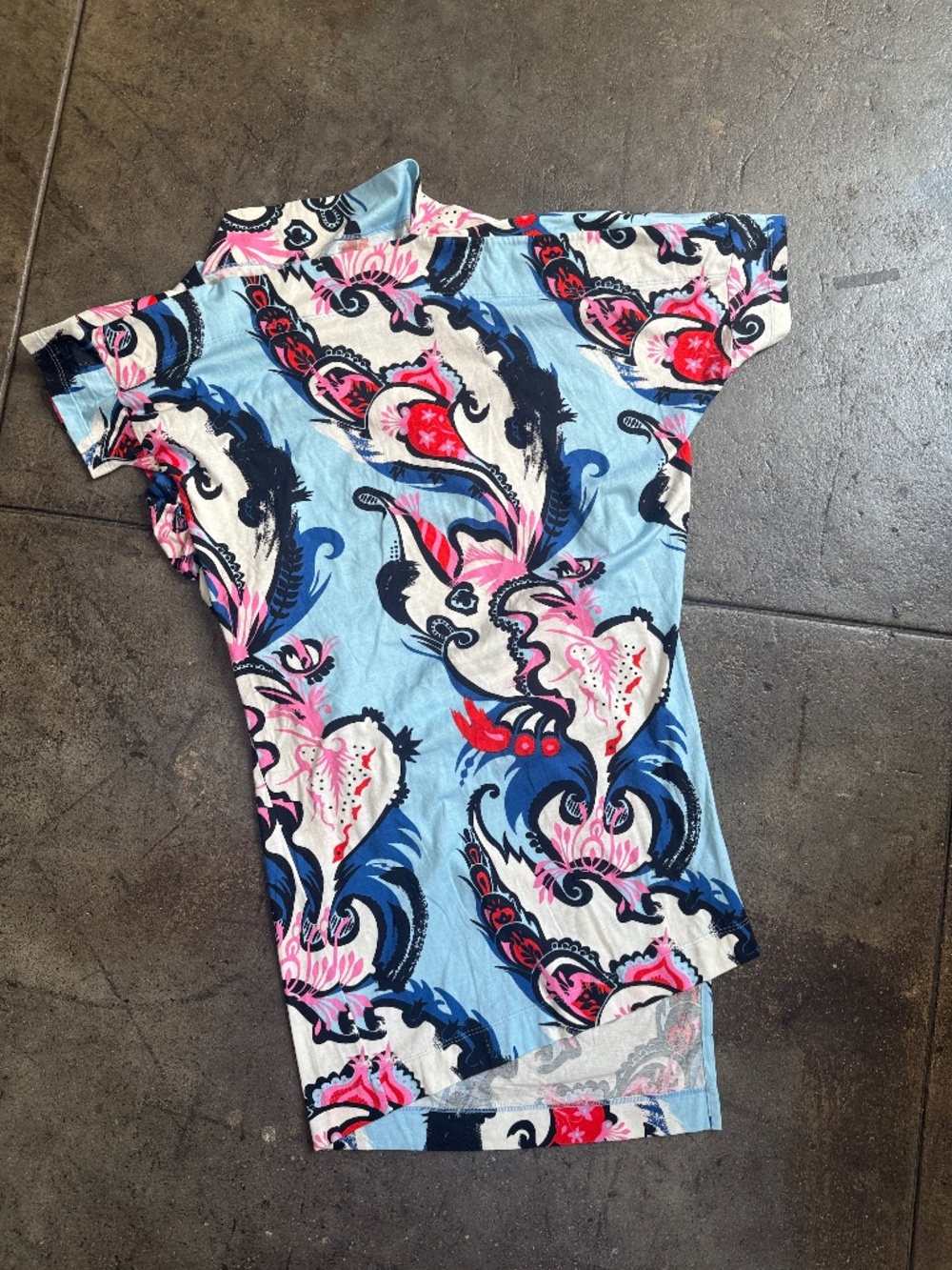 Vivienne Westwood 1/1 Sample Anglomania Crazy Assymetrical Shirt Dress